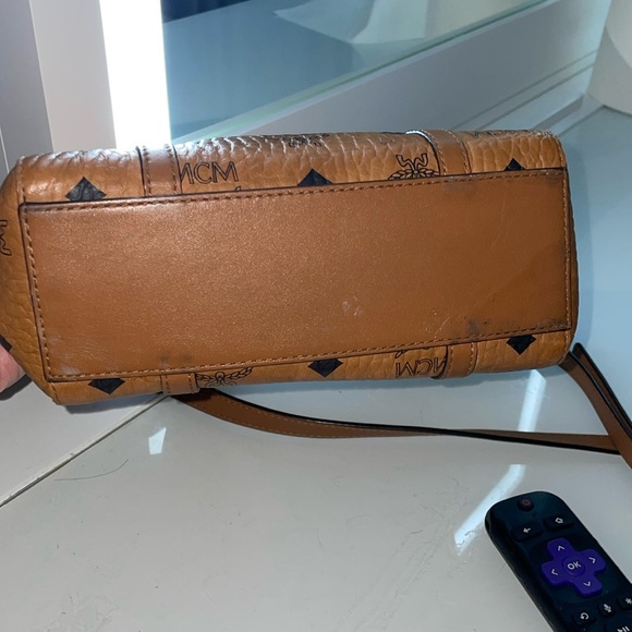 MCM | Bags | Aunthentic Mcm Aren Topzip Shopper In Visetos  AUNTHENTIC MCM AREN TOP-ZIP SHOPPER IN VISETOS